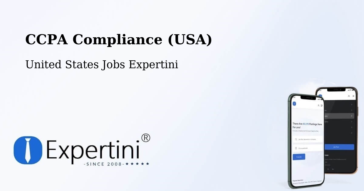CCPA Privacy Rights & Compliance Notice – Millbrae - United States Jobs Expertini