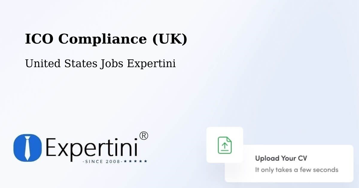 UK Data Protection & ICO Compliance – Millbrae - United States Jobs Expertini